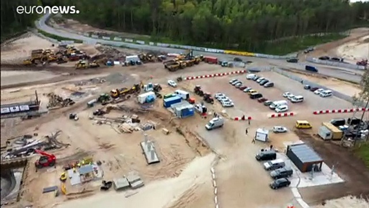 Streit um Schifffahrtskanal in Polen - Umweltschützer protestieren