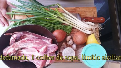 Costela suina na brasa com molho barbecue #doutoresnacozinha