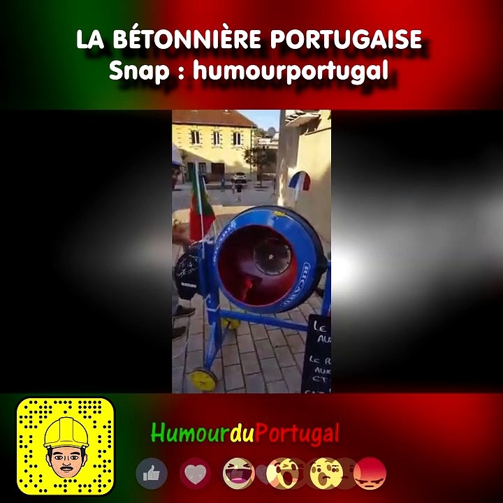 La Bétonnière Portugaise | HumourduPortugal