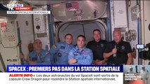 Les premiers mots des astronautes arrivés dans la Station spatiale internationale