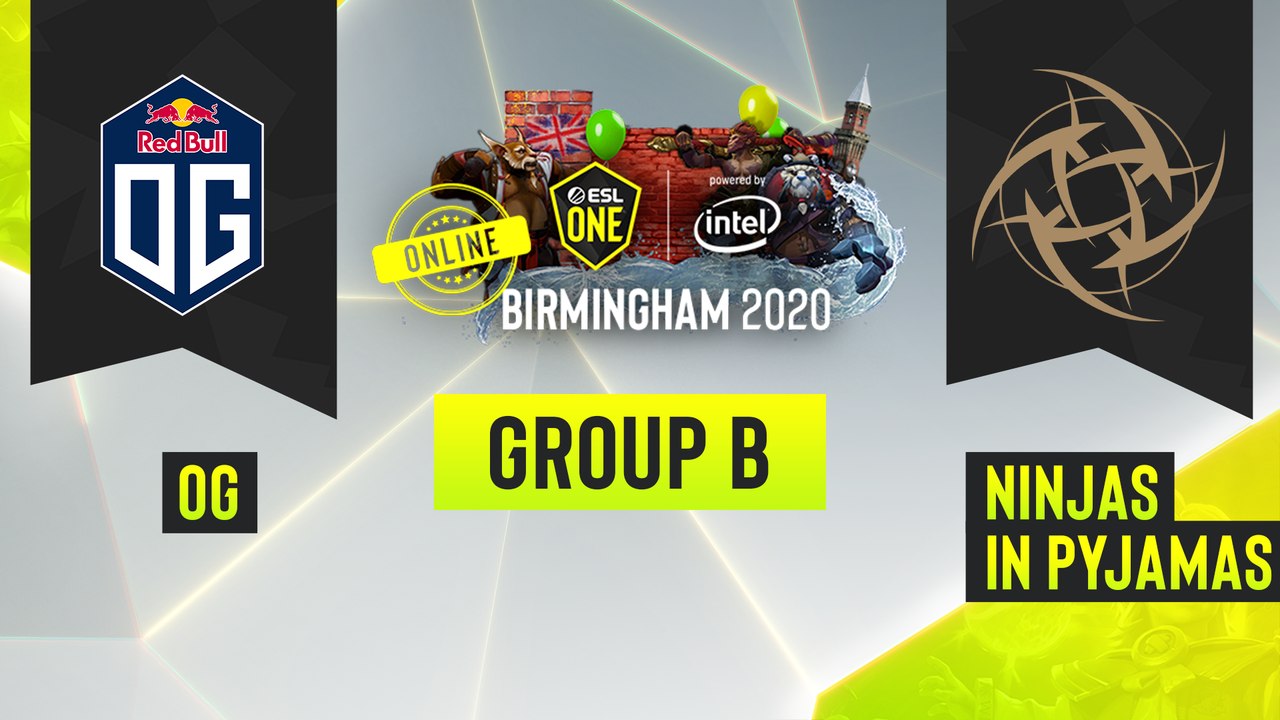 Dota2 - OG vs. Ninjas in Pyjamas - Game 1 - ESL One Birmingham 2020 - Group B - EU