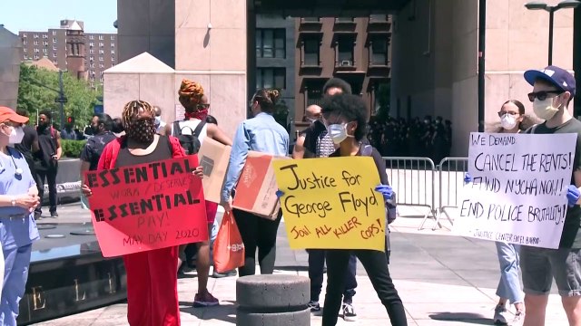 Escalada de protestas contra la violencia policial y el racismo sacude EEUU