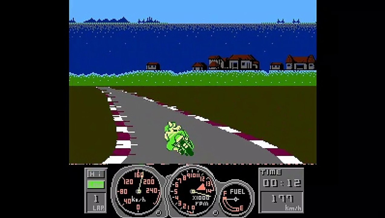 [Longplay Hack] - Super Mario Kart Rider - Nes (1080p 60fps)