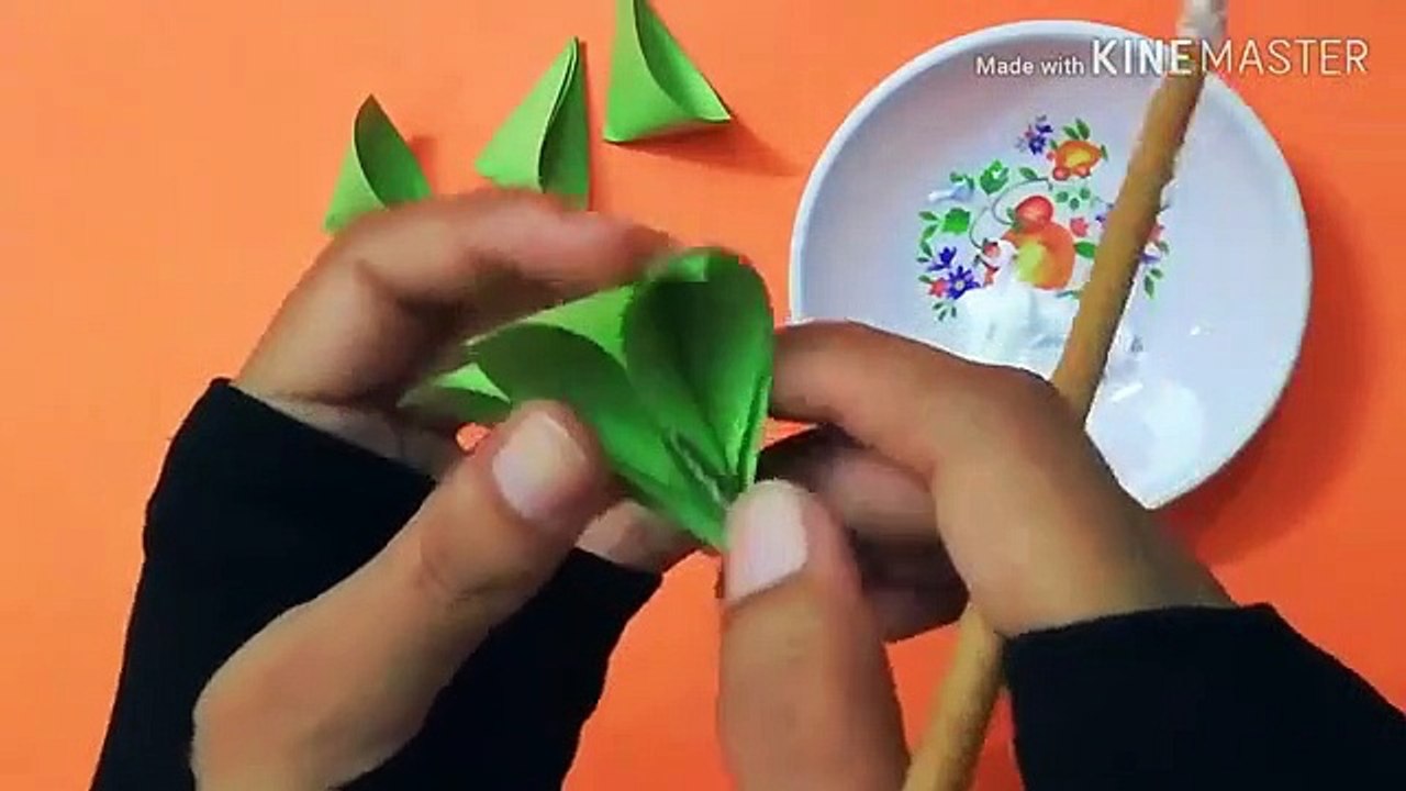 3 types of paper flower - Diy hand craft
