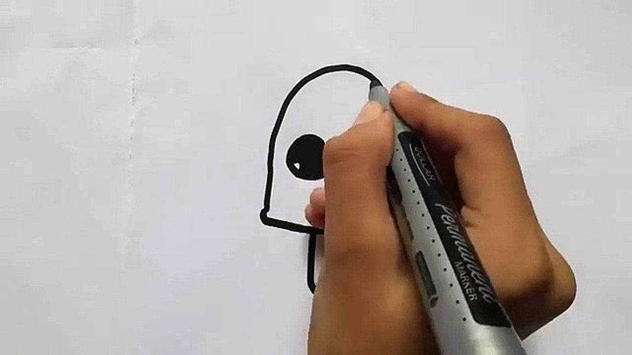 cute ice cream drawing for kids - drawing step by step
