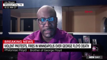 George Floyd’un kardeşi: Trump bana konuşma fırsatı vermedi