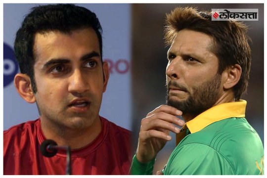 Gautam Gambhir Slams Pakistani Cricketer Shahid Afridi for his comments on Article 370