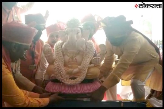 Pune: Immersion of 2nd Tambdi Jogeshwari Ganpati