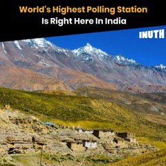World's Highest Polling Station Is Right Here In India
