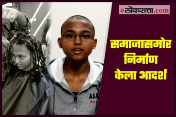 Ideally donate hair from Rituja for cancer patients