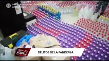 Medicamentos vencidos y alcohol adulterado, eran distribuidos en todo el Peru