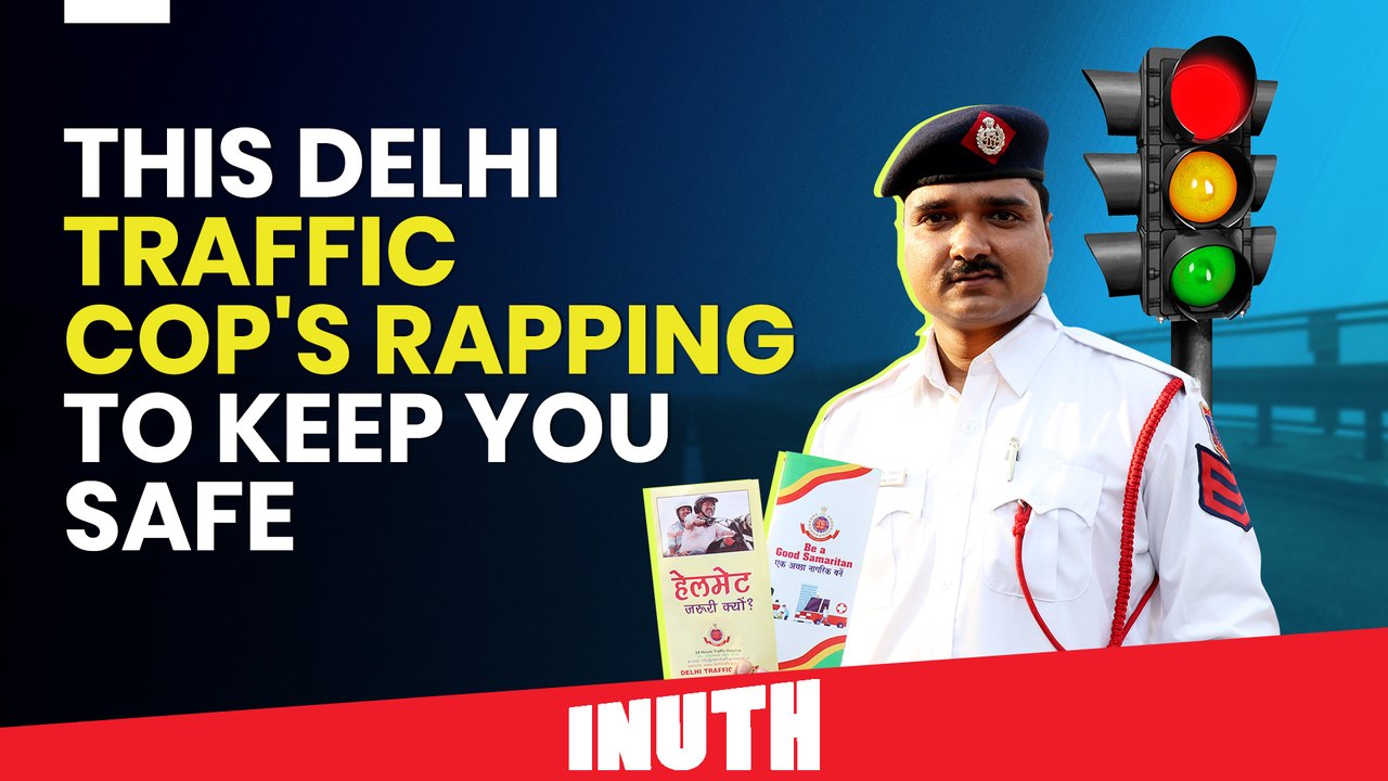This Delhi Traffic Cop's Rapping To Keep You Safe