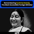 Remembering  Sushma Swaraj, The Most Accessible Foreign Minister