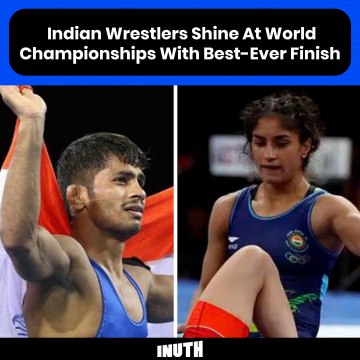 Indian Wrestlers Shine At World Championships With Best-Ever Finish