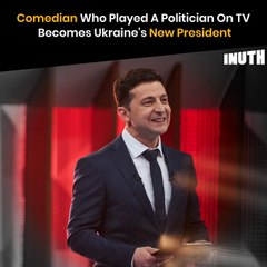Comedian Who Played A Politician On TV Becomes Ukraine's New President