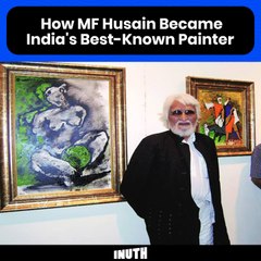 How MF Husain Became India's Best-Known Painter