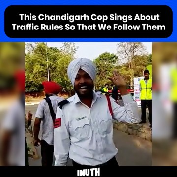 This Chandigarh Cop Sings About Traffic Rules So That We Follow Them