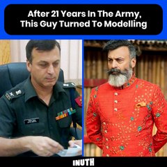 After 21 Years In The Army, This Guy Turned To Modelling