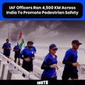 IAF Officers Ran 4,500 KM Across India To Promote Pedestrian Safety