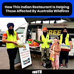 How This India Restaurant Is Helping Those Affected By Australia Wildfires