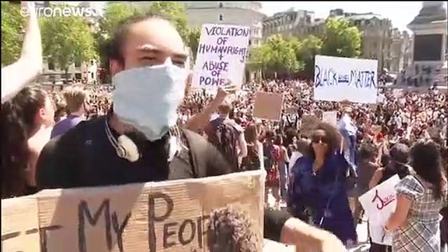 George Floyd : la colère gagne Londres et Berlin