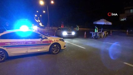 Balıkesir’de sınır kontrol noktaları kaldırıldı