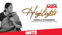 Finance Minister Nirmala Sitharaman At Express Adda | Highlights