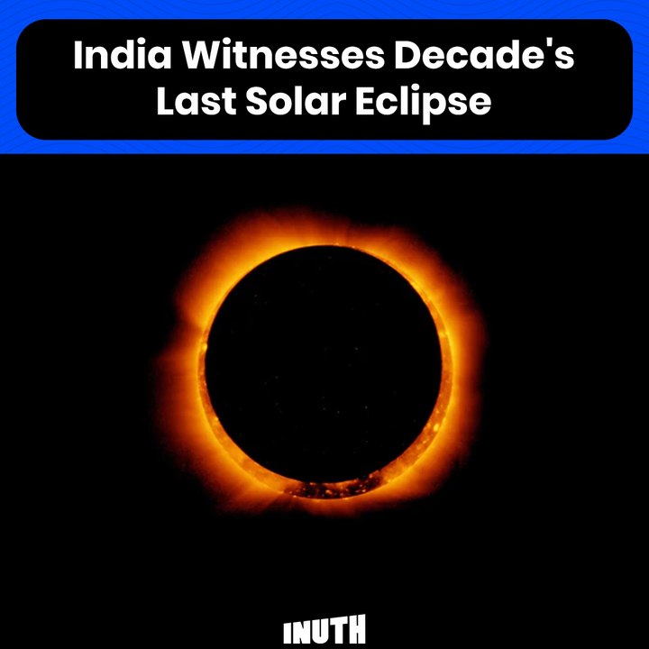 Indian Witnesses Decade's Last Solar Eclipse