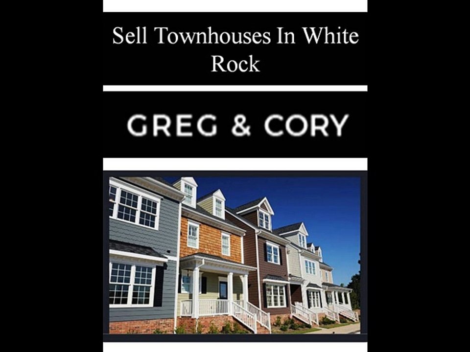 Sell Townhouses In White Rock video Dailymotion
