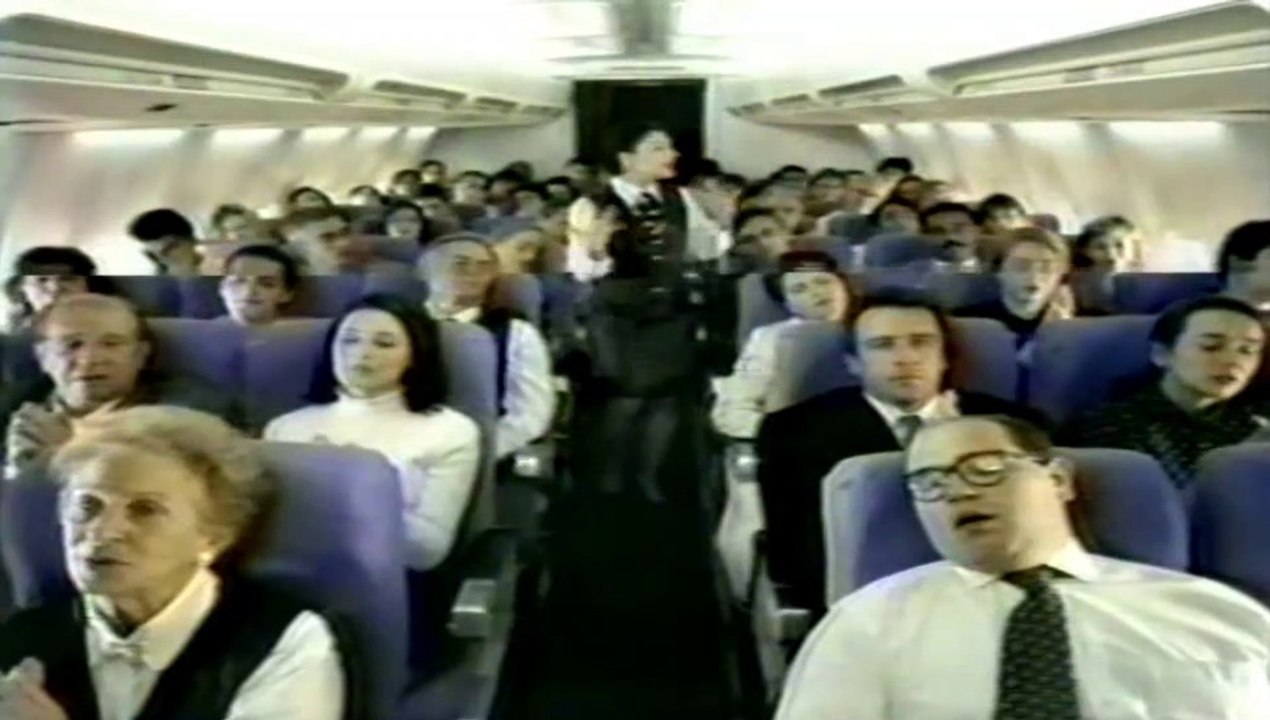 Varig (passageiros cantando) 1995