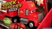 Carros 2 Mack Caminhão Da Equipe Relâmpago Mcqueen Quick Changers Dublado em Portugues Brazil