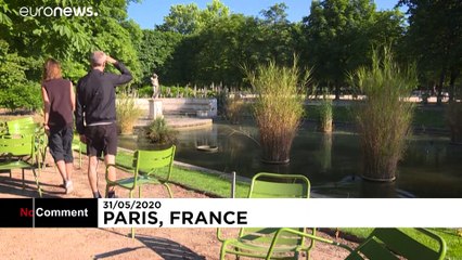Hotspot Paris: Parks jetzt wieder geöffnet - Spazieren mit 1 m Abstand