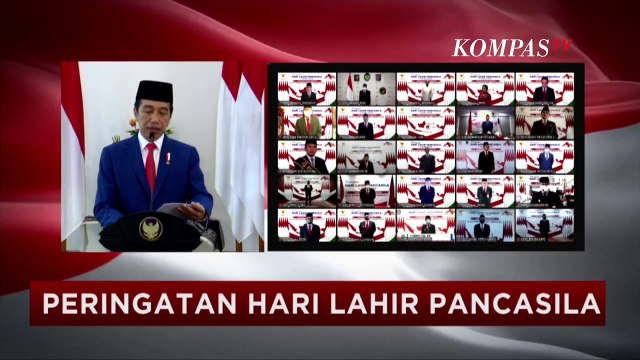 [FULL] Pidato Jokowi di Upacara Peringatan Hari Lahir Pancasila