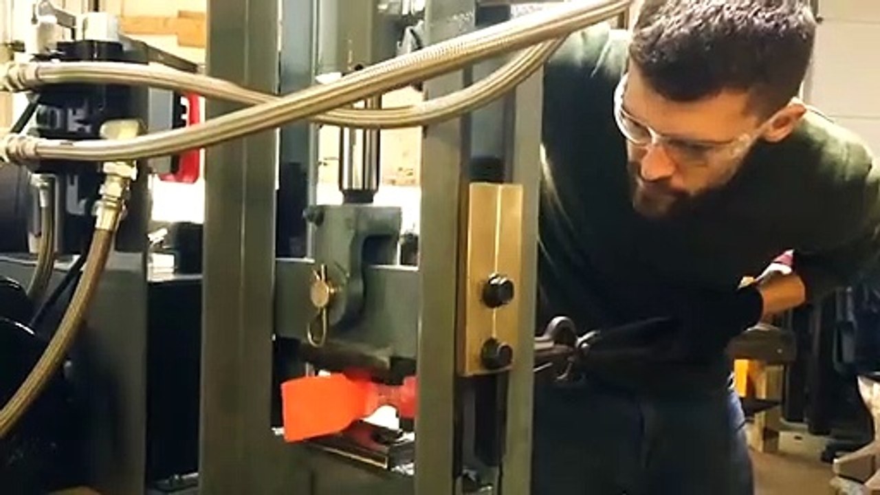 Forging a Bronze Dagger - David Delagardelle - AWE Me Artists Series