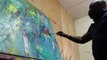 Senegalese artist creates coronavirus era paintings