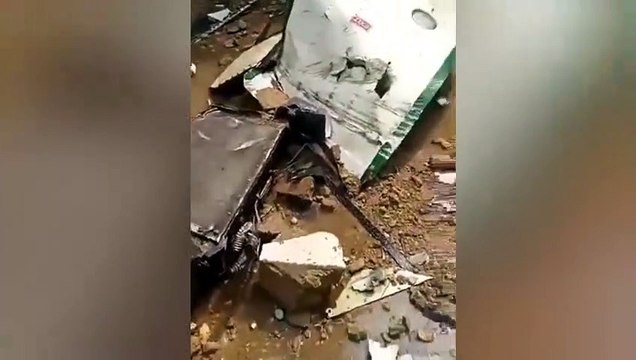 PIA_Plane_Crash_in_Karachi_CCTV_and_All_Videos_with_Pilot's_Last_Communication_22_May_2020