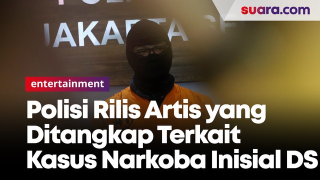 LIVE REPORT: Polisi Rilis Satu Artis Yang Ditangkap Terkait Kasus Narkoba Berinisial DS