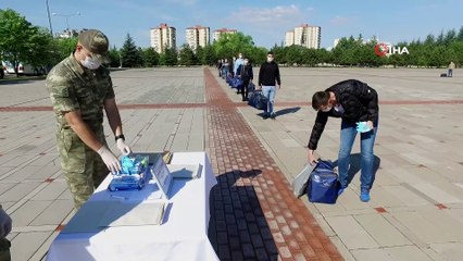 Terhisleri ertelenen askerler memleketlerine gönderildi
