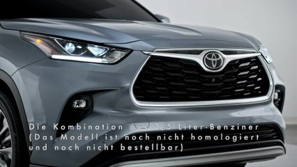 2021 Toyota Highlander - Das Exterieur Design