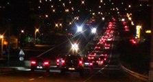 Silivri’de seyahat kısıtlamasının kalkmasıyla trafik yoğunluğu oluştu