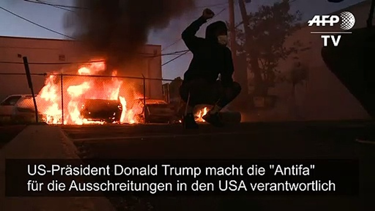 Trump will Antifa zu terroristischer Organisation erklären