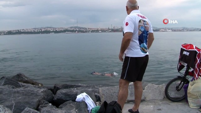 Kalkan Yasağı Fırsat Bilenler Vatandaşlar Sarayburnu Sahiline Koştu