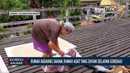 Rumah Radakng Saham Suku Dayak Kanayatn