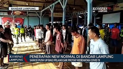 Sanksi Push Up Bagi Pelanggar Protap Kesehatan Covid-19