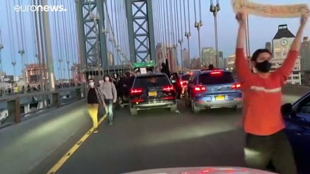 صدامات أمام البيت الأبيض وحظر تجول في مدن أمريكية كبرى