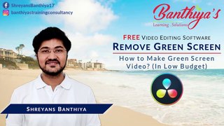 How to Green Screen? | Remove Background from Video | Delta Key | Davinci Resolve 16 | Hindi