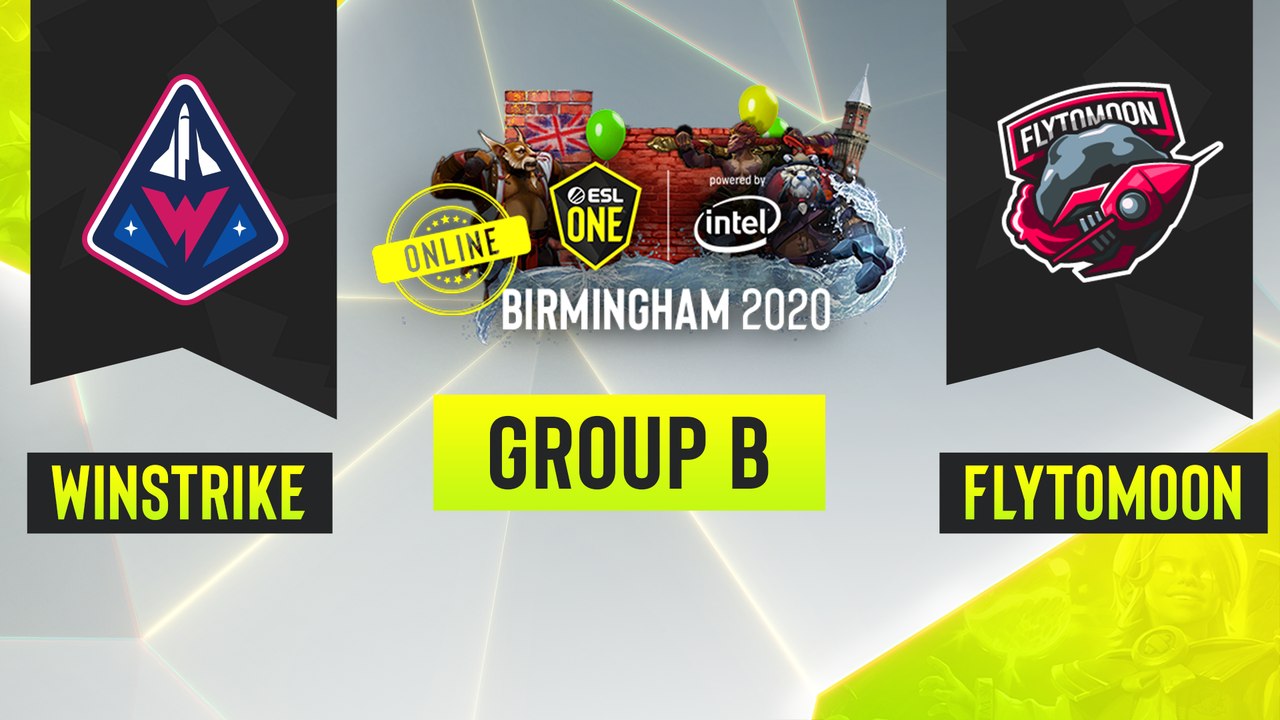 Dota2 - FlyToMoon vs. Winstrike - Game 1 - ESL One Birmingham 2020 - Group B - EU
