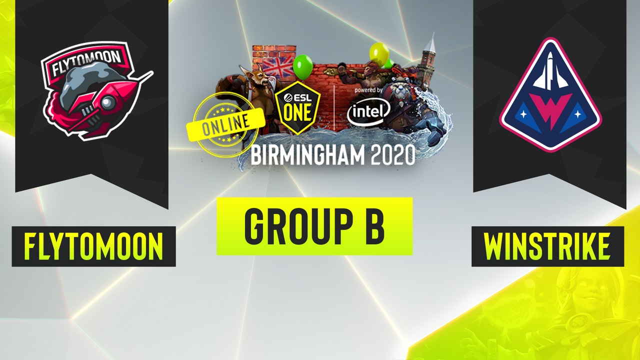 Dota2 - FlyToMoon vs. Winstrike - Game 2 - ESL One Birmingham 2020 - Group B - EU