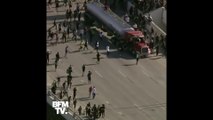 Minneapolis: un camion-citerne fonce sur des manifestants