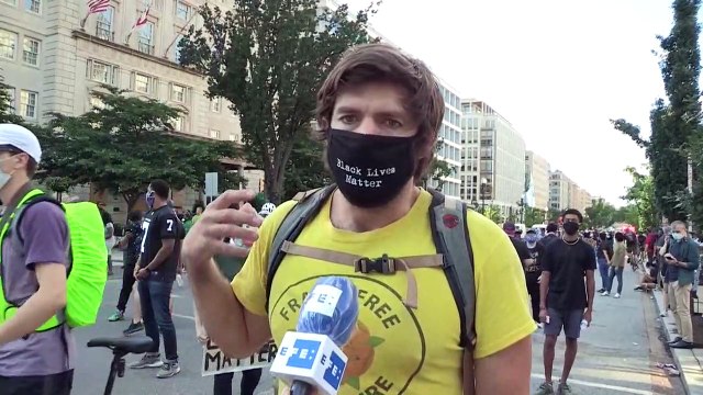 Continúan las manifestaciones en Washington por muerte de George Floyd
